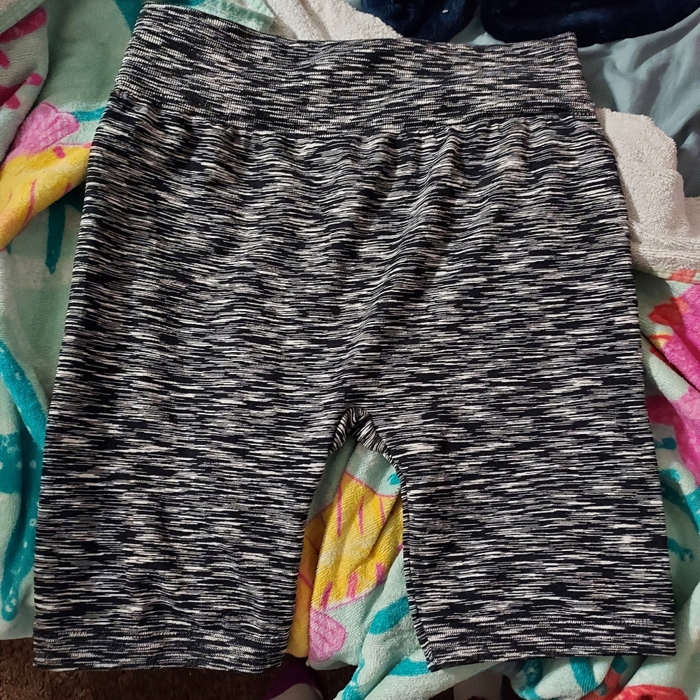 Bundle of 2 two soft stretchy shorts plus size